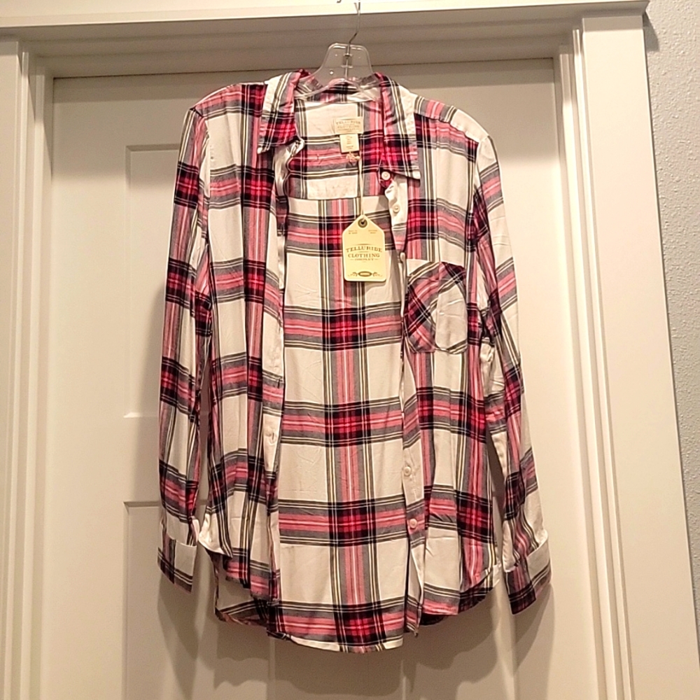 Nwt plaid shirt
